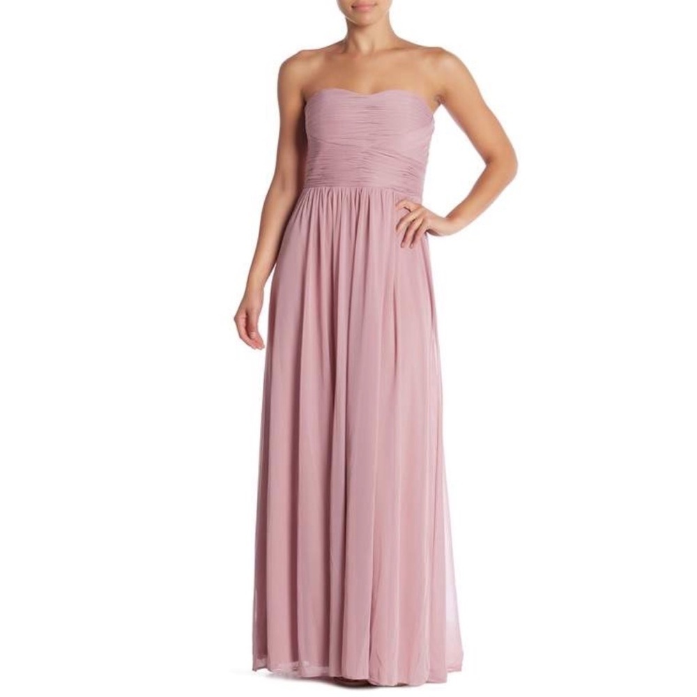 Marina STRAPLESS RUCHED GOWN 💖IN STORES💖